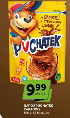 Napój kakaowy Puchatek promocja w Euro Sklep