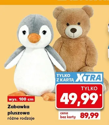 Zabawka pluszowa wys. 100cm Kaufland promocja w Kaufland
