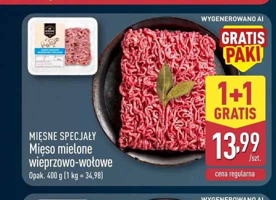 Mięso mielone wieprzowo-wołowe Mięsne Specjały promocja w Aldi