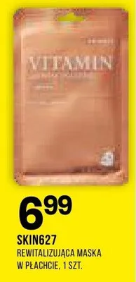 Rewitalizująca maska w płachcie promocja w Drogerie Natura