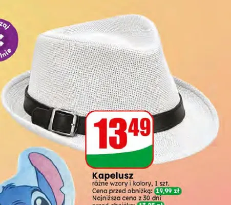 Kapelusz promocja w Dino