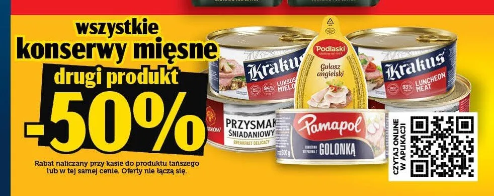 Konserwy mięsne promocja w TOPAZ
