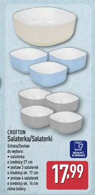 Salaterka Crofton 27 cm promocja w Aldi
