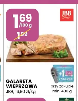 Galareta wieprzowa JBB promocja w Stokrotka