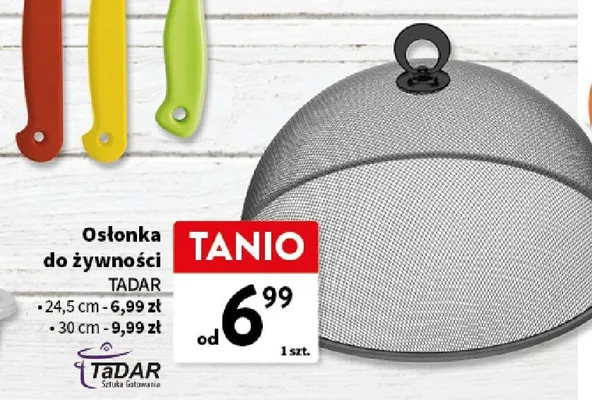 Osłonka do żywności 24,5cm promocja w Intermarche