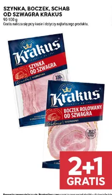 Szynka od Szwagra Krakus promocja w Stokrotka