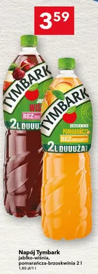 Napój pomarańcza-brzoskwinia promocja w LEWIATAN