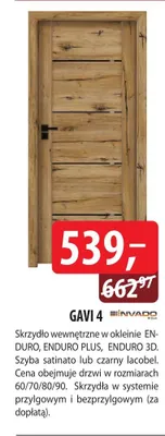 Skrzydło drzwi GAVI 4 INVADO promocja w Dobre Dla Domu