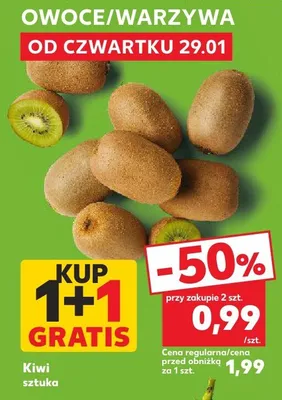 Kiwi 1 szt. promocja w Kaufland