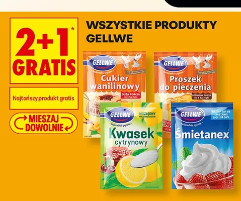 Produkty Gellwe promocja w Biedronka