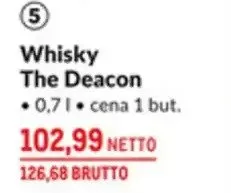 Whisky The Deacon promocja w Makro