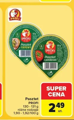 Pasztet firmowy Profi promocja w Carrefour