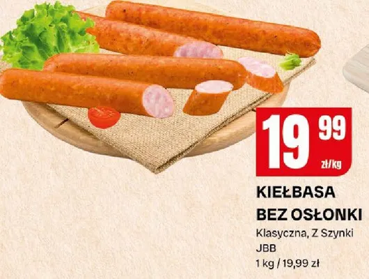Kiełbasa bez osłonki promocja w Chorten