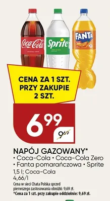 Napój gazowany Fanta pomarańczowa promocja w Chata Polska