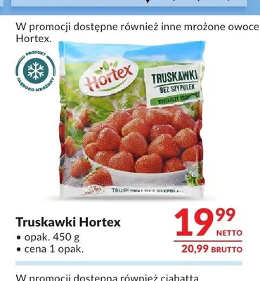 Truskawki Hortex promocja w Makro