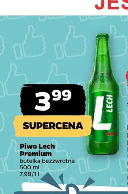 Piwo Lech Premium promocja w Netto