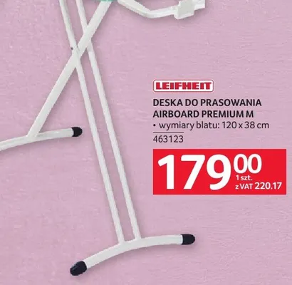 Deska do prasowania Airboard Premium M promocja w Selgros