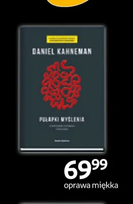 Książka Pułapki myślenia Daniel Kahneman promocja w Empik