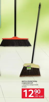Miotła zewnętrzna z kijem Hof/Off Spontex promocja w Selgros