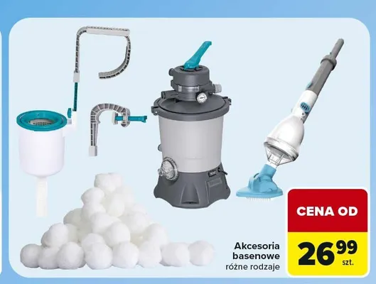 Akcesoria basenowe promocja w Carrefour
