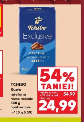 Kawa mielona Tchibo Exclusive promocja w Kaufland