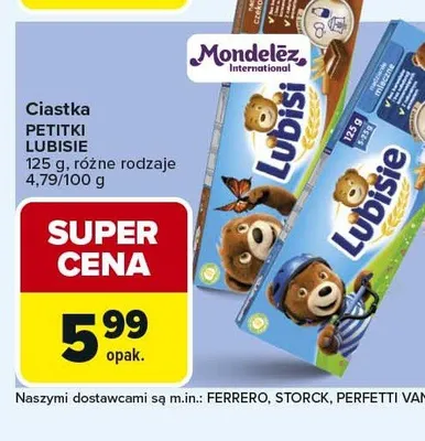 Ciastka Petitki Lubisie promocja w Carrefour