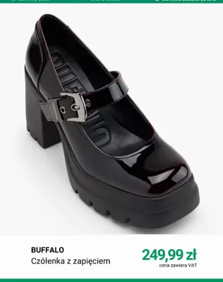 Czółenka z zapięciem Buffalo promocja w Deichmann