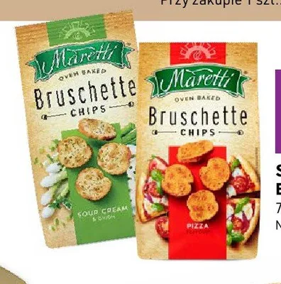 Sucharki Bruschette Maretti promocja w Stokrotka
