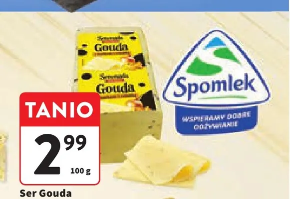 Ser gouda z kurkami Serenada promocja w Intermarche