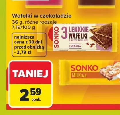 Pierniki w czekoladzie mlecznej Conchador promocja w Carrefour Market