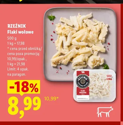 Flaki wołowe Rzeźnik promocja w Lidl