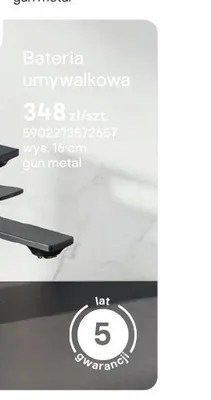 Bateria umywalkowa Valvex Harris promocja w Castorama