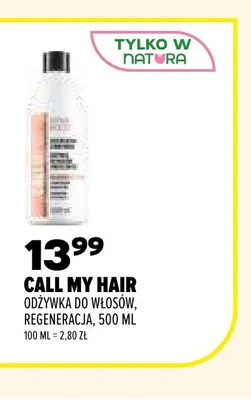 Odżywka do włosów regeneracja Call My Hair promocja w Drogerie Natura