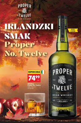 Whiskey Proper No. Twelve promocja w Biedronka
