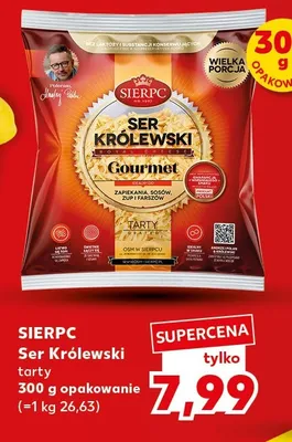 Ser Królewski tarty Sierpc promocja w Kaufland