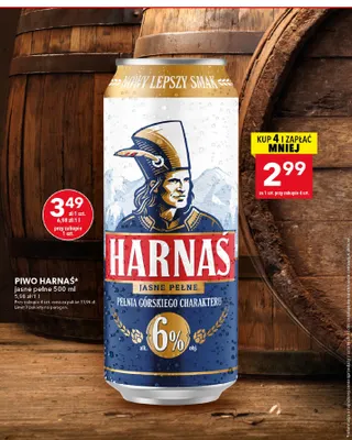 Piwo Harnaś promocja w LEWIATAN