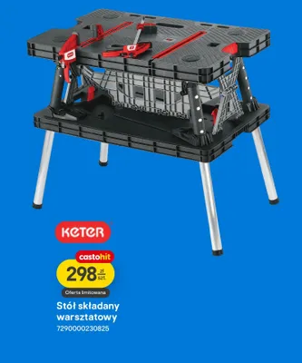 Stół składany warsztatowy promocja w Castorama