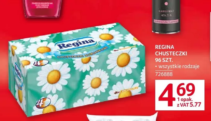 Chusteczki Regina promocja w Selgros