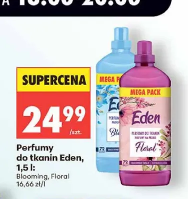 Perfumy do tkanin Eden Blooming promocja w Biedronka