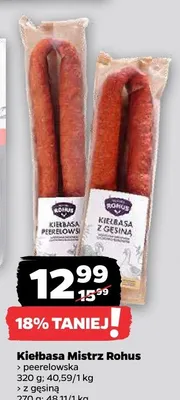 Kiełbasa promocja w Netto