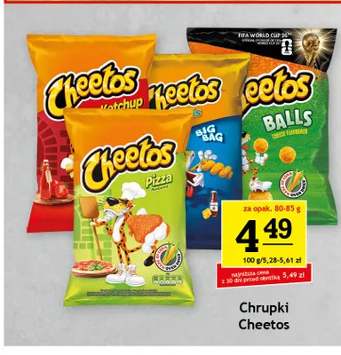 Chrupki Cheetos Spirals promocja w Gram Market