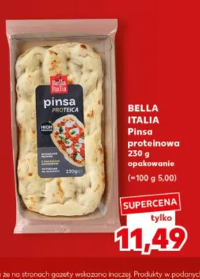 Pinsa proteinowa Bella Italia promocja w Kaufland