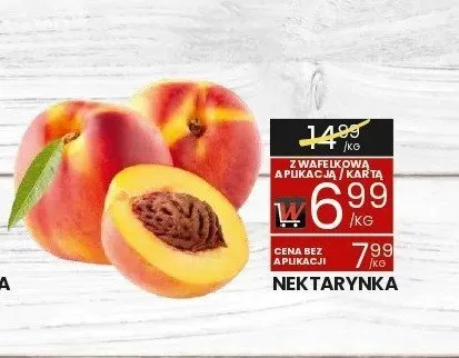 Nektarynka promocja w Wafelek