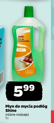 Płyn do mycia podłóg Shine promocja w Netto