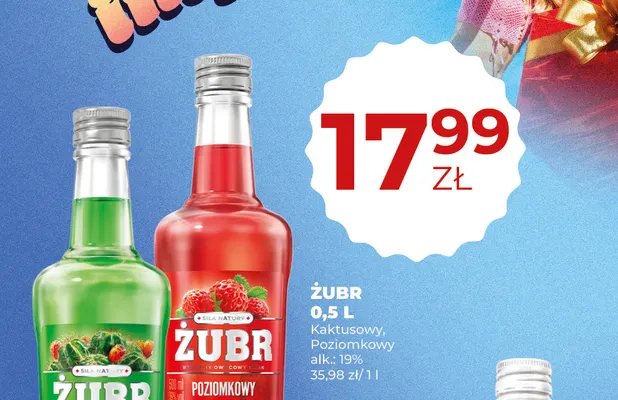 Żubr Poziomkowy promocja w Duży Ben