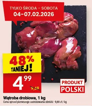 Wątroba drobiowa, 1 kg promocja w Twój Market
