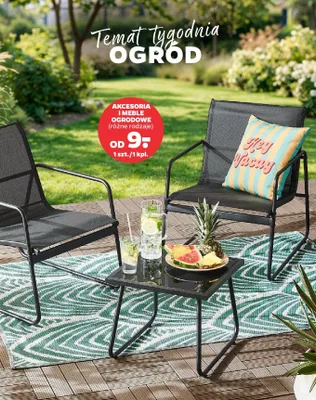 Akcesoria i meble ogrodowe promocja w Netto