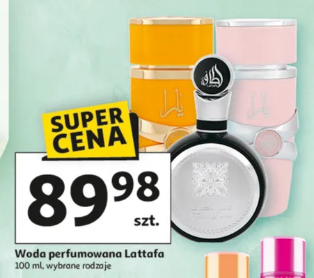 Woda perfumowana promocja w Auchan