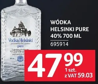 Wódka pure 40% promocja w Selgros
