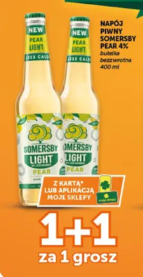 Napój piwny Somersby Pear 4% promocja w Groszek